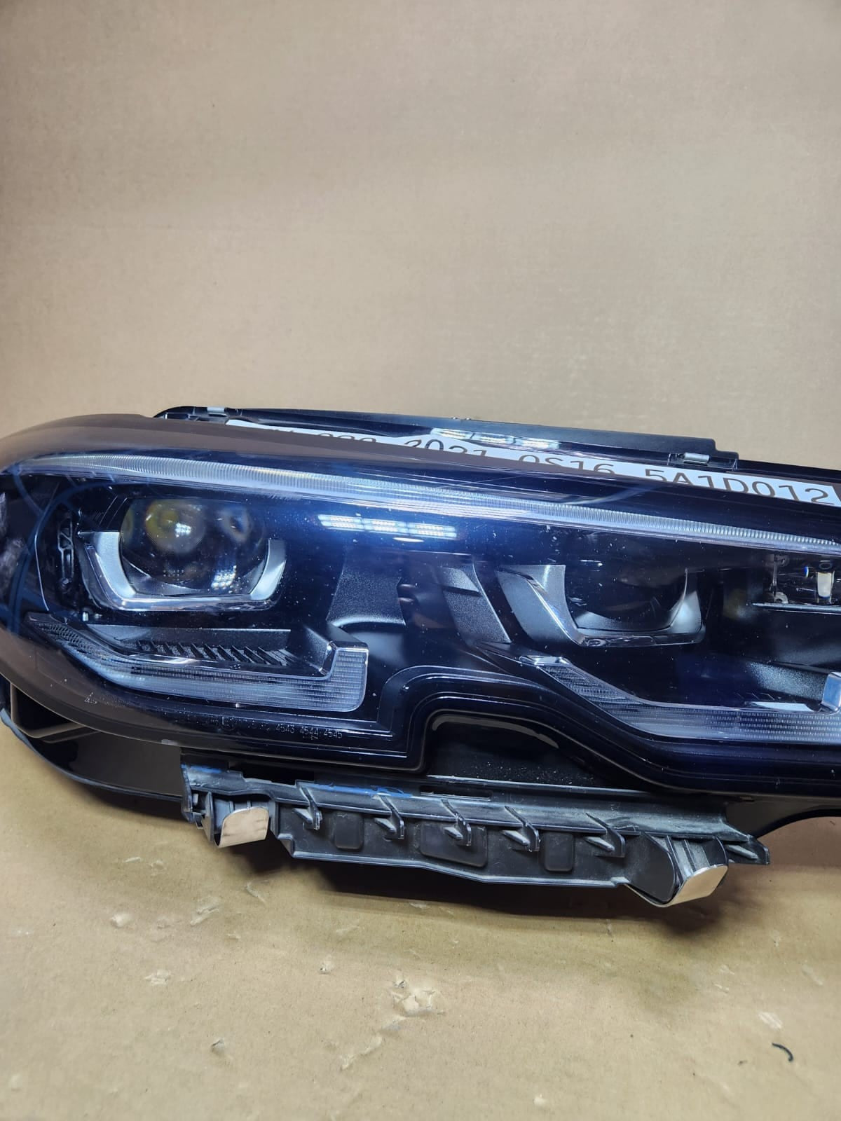 Genuine 2018-2023 BMW 330i Shadow Line Led Headlight 5A1D012 3 Series G20 G21