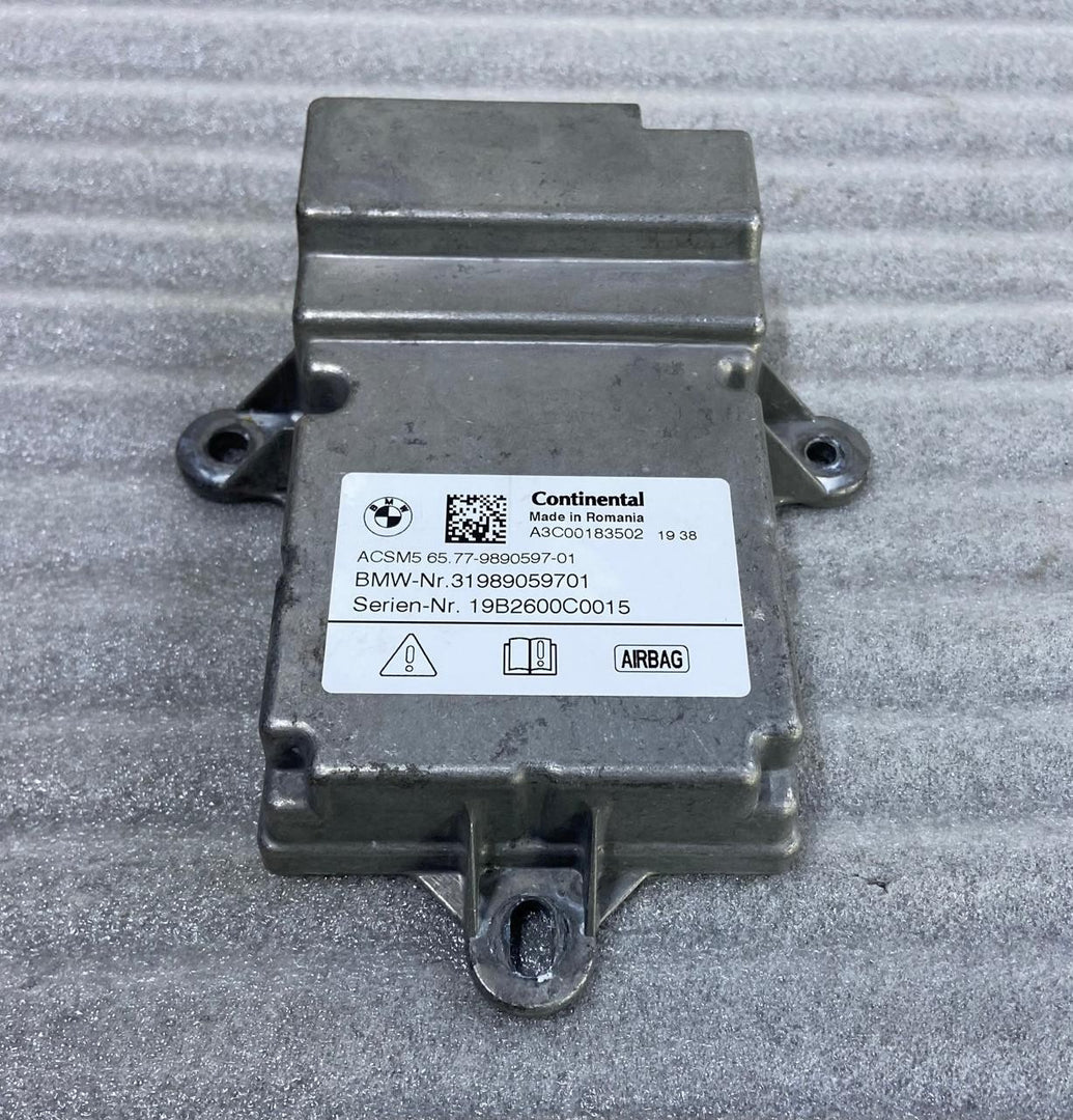 OEM BMW 5 G30 F91 F92 F93 M5 M8 SRS Control Unit Module 9890597 continental