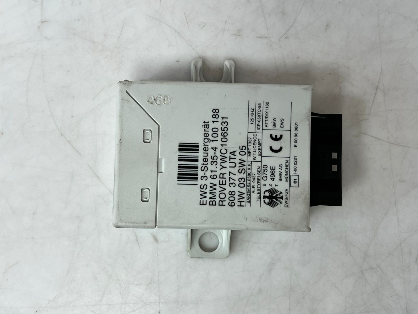 2002 BMW 540i M62 E38/E53/E39 ENGINE CONTROL ECU SET DME 1430943 