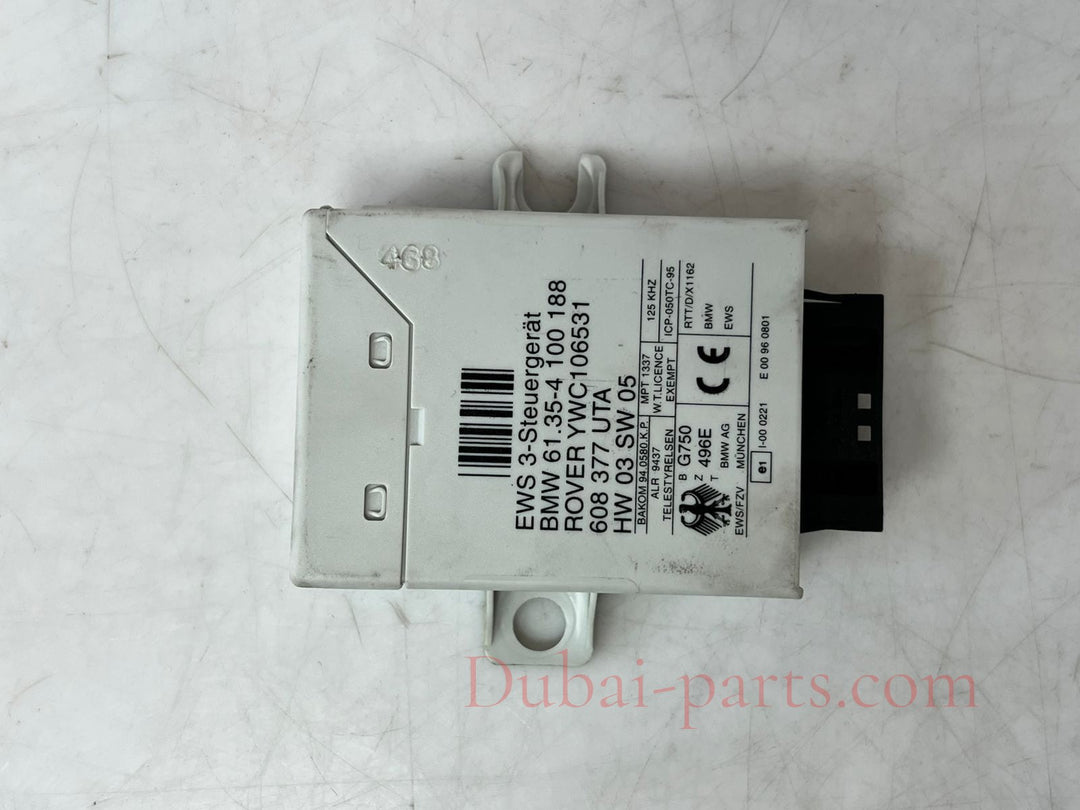 2002 BMW 540i M62 E38/E53/E39 ENGINE CONTROL ECU SET DME 1430943 