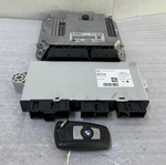 Load image into Gallery viewer, OEM BMW X3 F25 N47N ENGINE CONTROL ECU UNIT MODULE DDE ECU SET 8572419