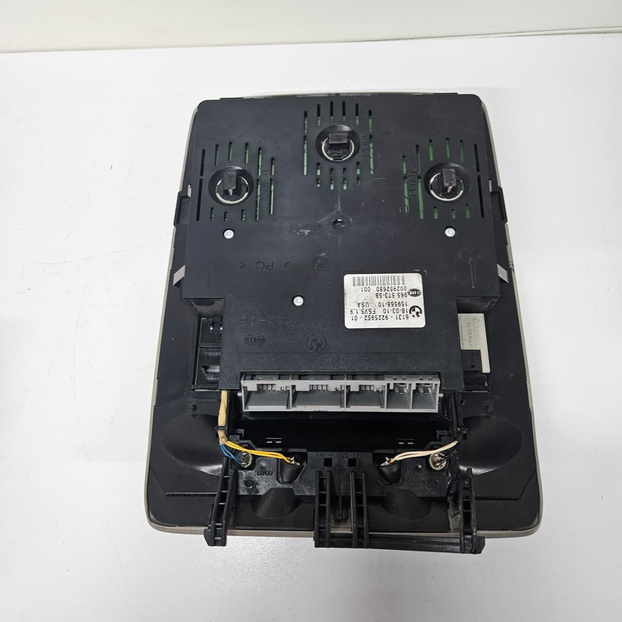 2006-2013 BMW X5 E70 X6 E70 Interior Light Switch Unit Roof 9225952