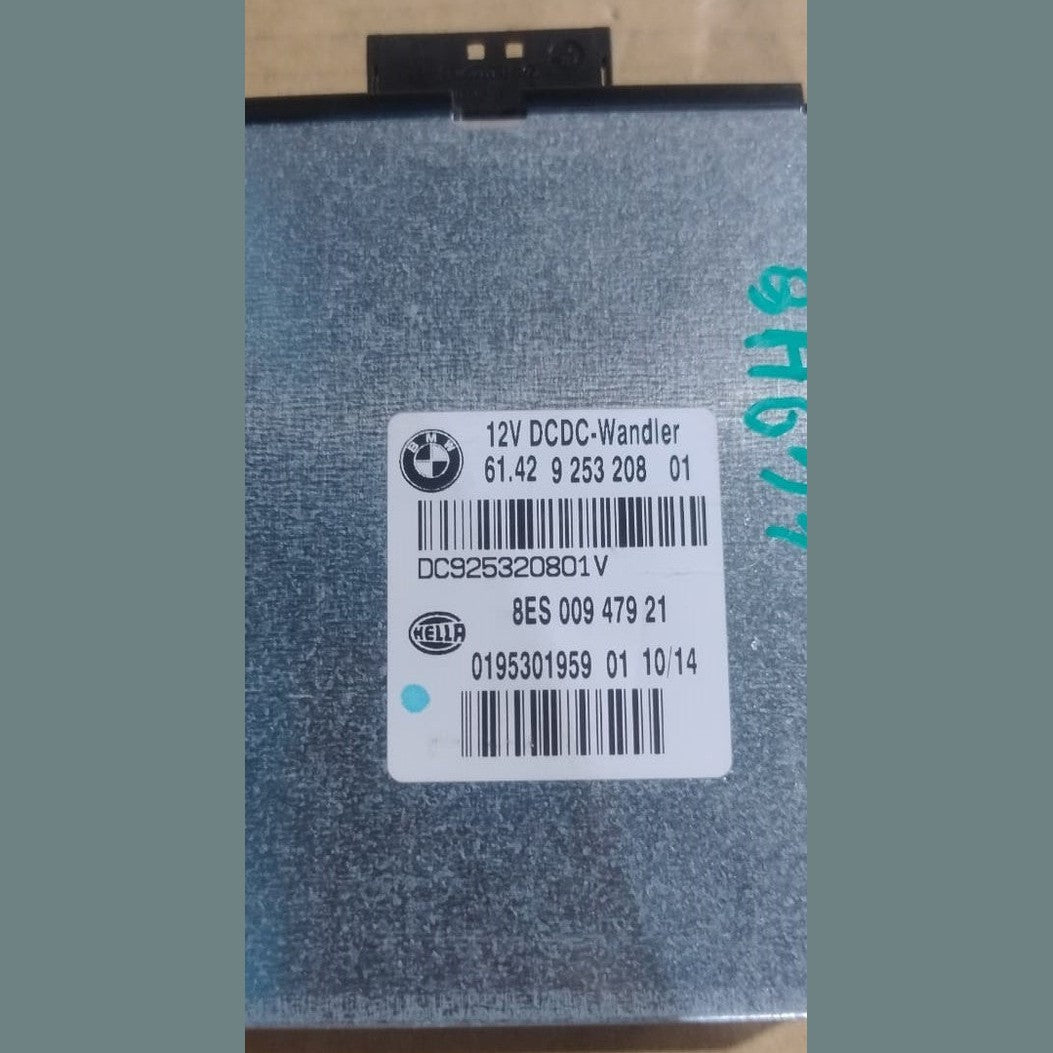 BMW X1 E84 Voltage Converter Control Module OEM DCDC 12V– P/N 9253208