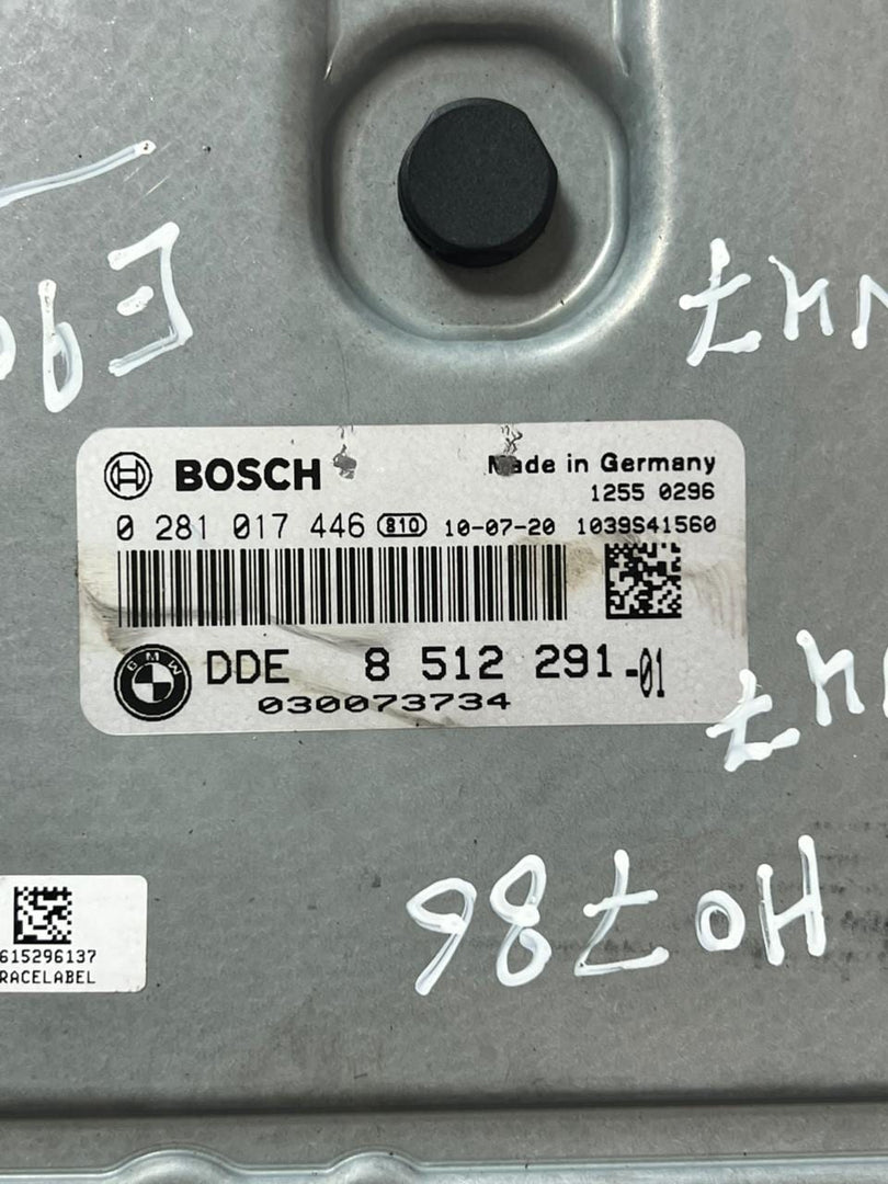 BMW E90 N47 Engine Control Unit ECU COMPLETE SET DDE + CAS3 AG+ 1KEY 8512291