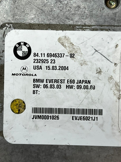 BMW 5 and 6 Series E60, E61, E63, E64 Telematics Control Unit 6946337 OEM