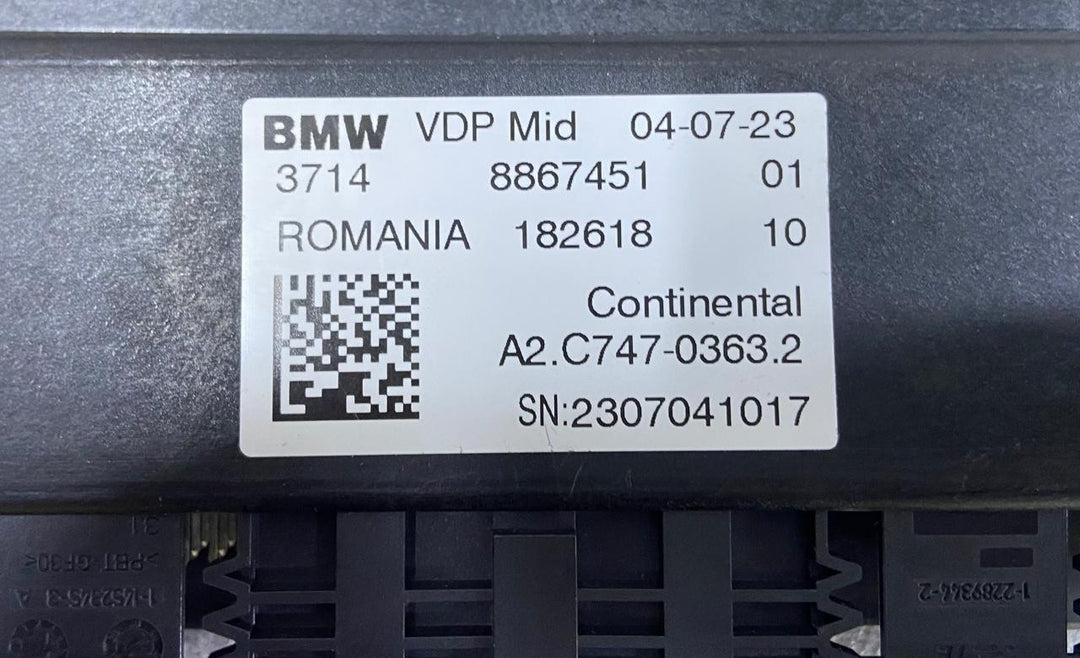 OEM BMW X5 G05 ACTIVE SUSPENSION COMPUTER CONTROL MODULE 8867451