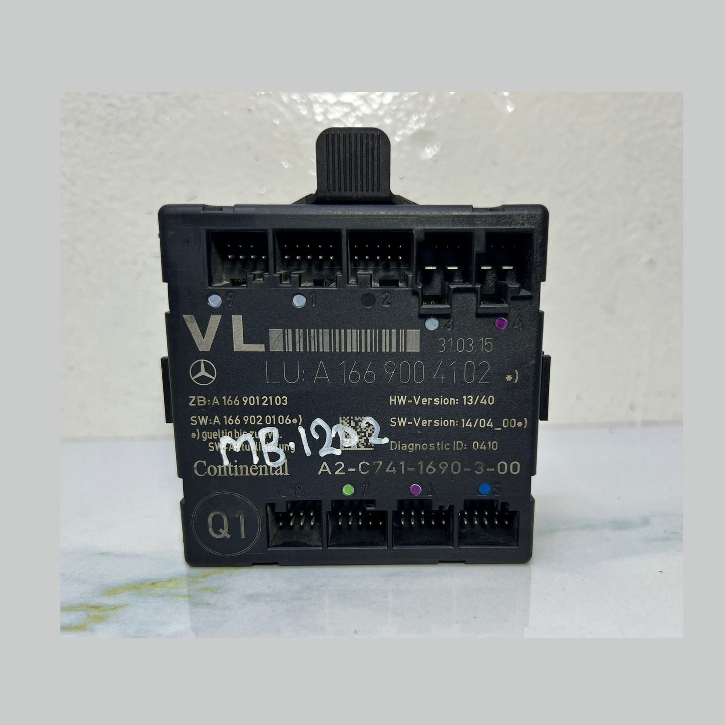 Mercedes W166 ML GLE GL Front Left Side Door Control Module A166 9004102 OEM