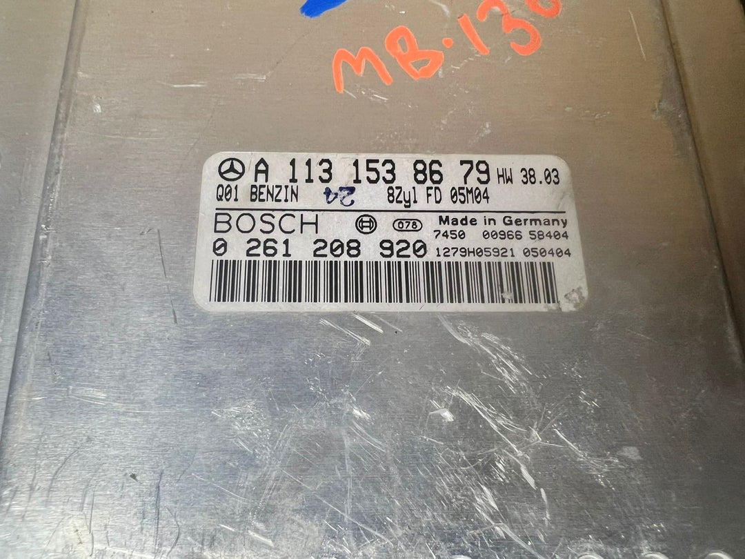 02-09 Mercedes W211 E-Class Engine Control Module Unit ECM ECU A113 1538679 OEM