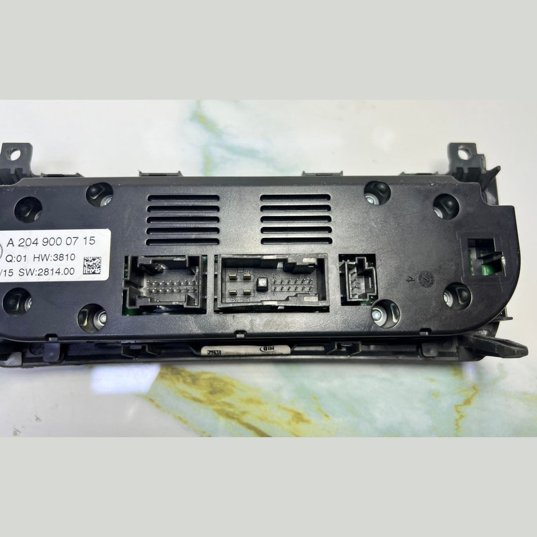 10-14 Mercedes W204 C-Class AC Climate Heater Control Panel Switch A204 9000715