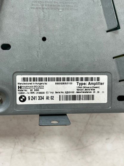 2011-2013 BMW 528i 5-Series F10 535I 550I Radio Amplifier 9241334 OEM 