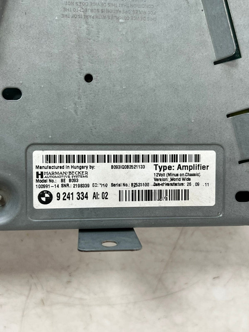 2011-2013 BMW 528i 5-Series F10 535I 550I Radio Amplifier 9241334 OEM 