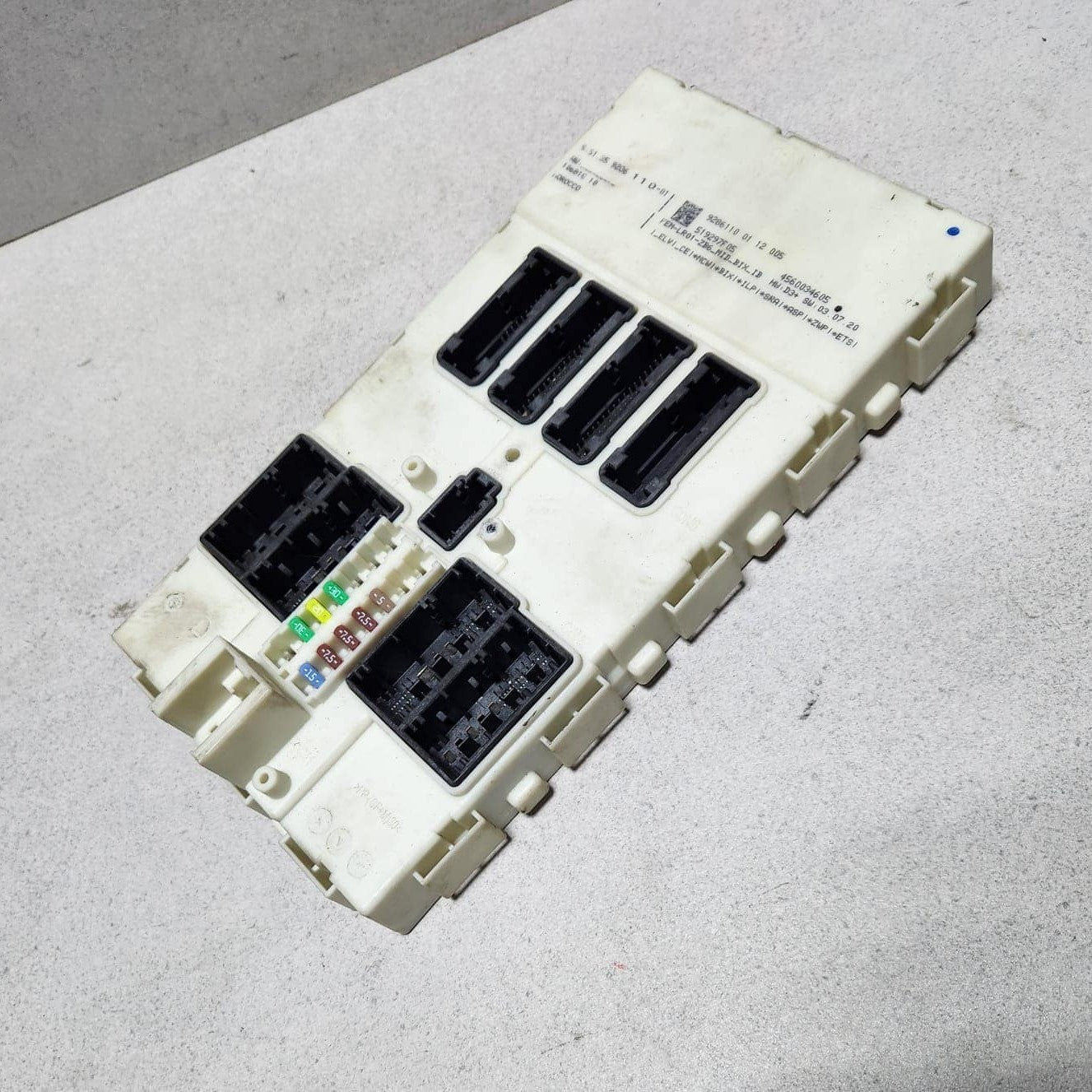 2012 BMW 328i Body Control Comfort Module 9286110
