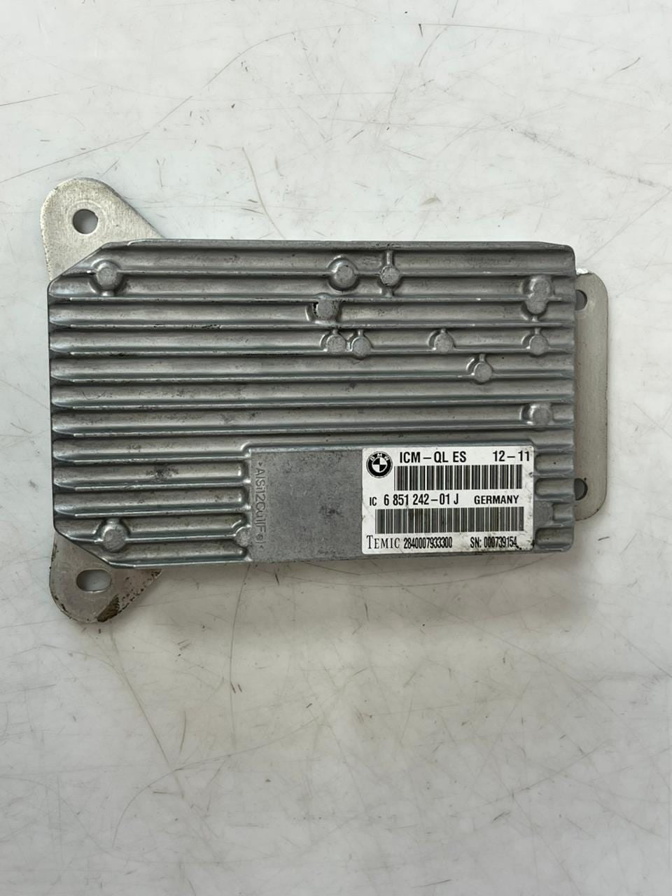 2011-2013 BMW 535i GT F01 740i 750 Chassis Management Control Module 6851242 OEM