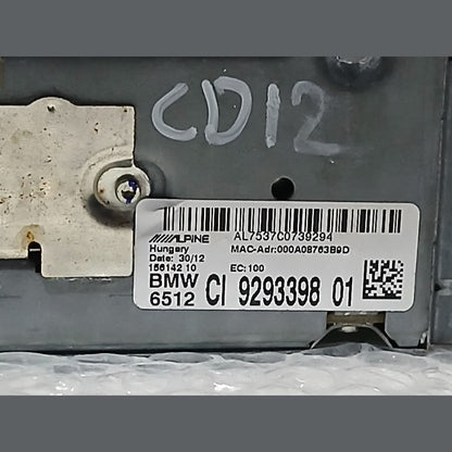BMW F01 F06 F10 CIC Sat Nav Computer Navigation Head Unit 9293398