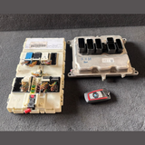 BMW 1 F20 VOR-FACELIFT 118i N13B16A MOTORSTEUERGERÄT ECU SCHLÜSSELSATZ - 8610484