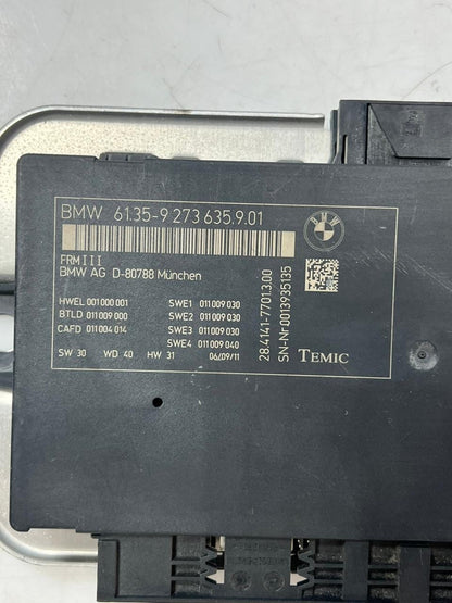 2011-2017 BMW X3 F25 FRM3 Footwell Light Control Module 9273635 OEM