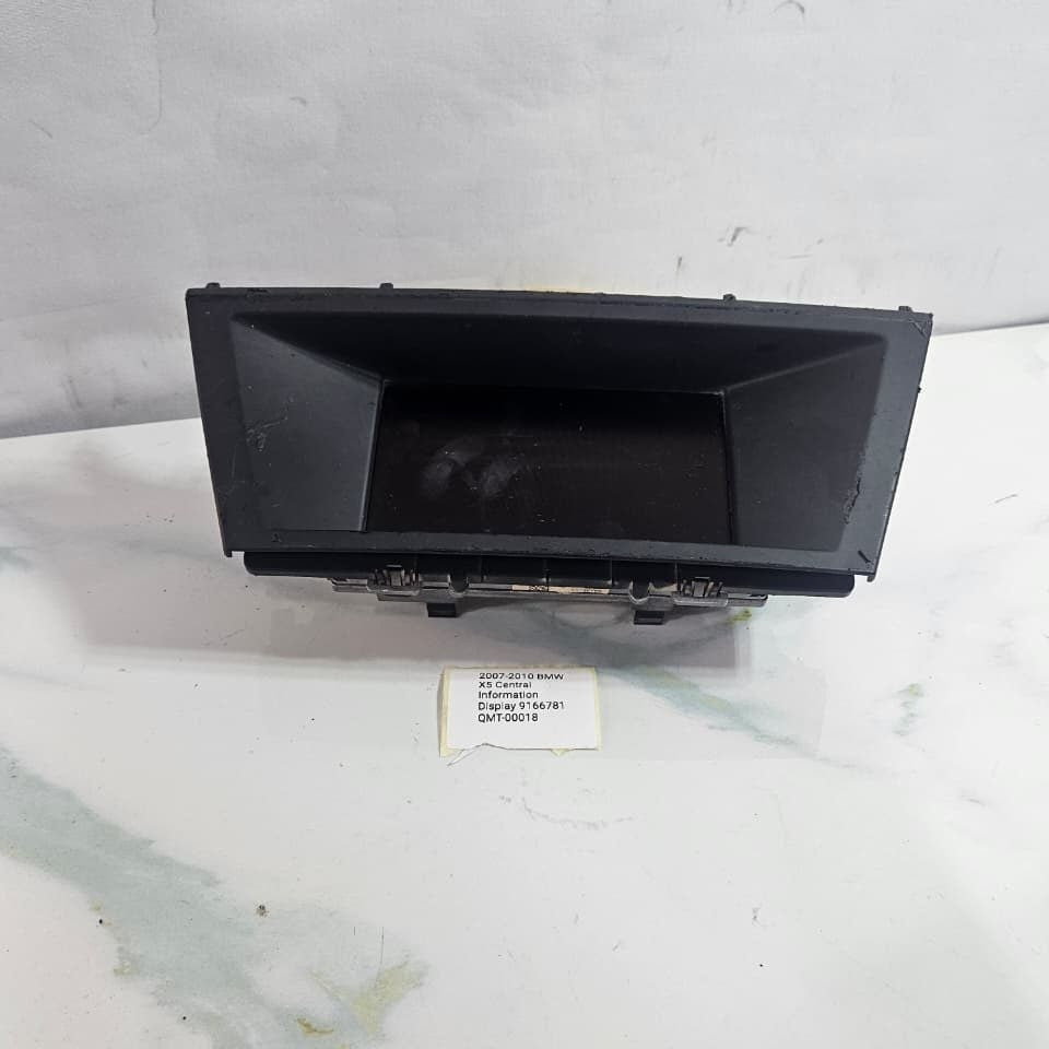 2007-2010 BMW X5 Central Information Display 9166781