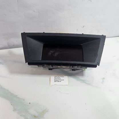 2007-2010 BMW X5 Central Information Display 9166781