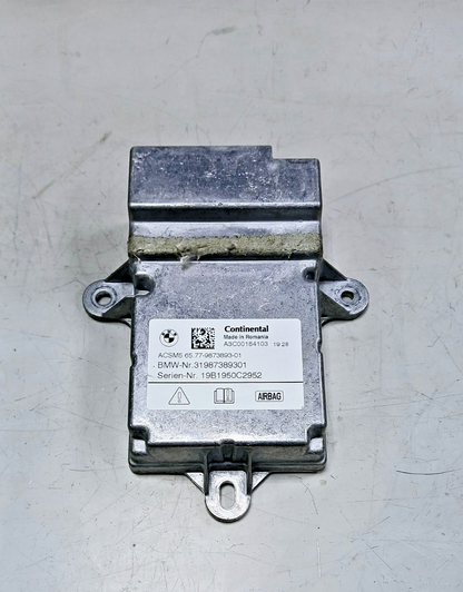 GENIUNE BMW 3 SERIES G20 G21 2017-19 SRS CONTROL UNIT MODULE 9873893