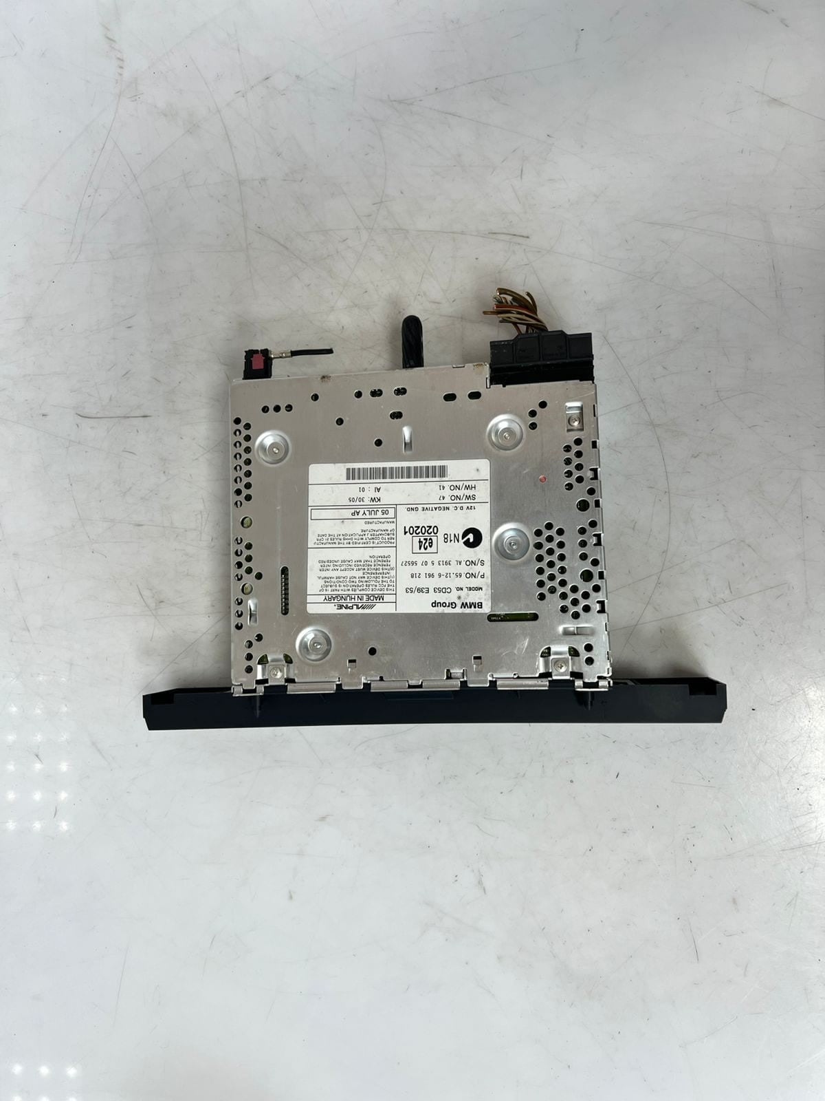 2004-2006 BMW E53 X5 and E39 5' Radio BUSINESS Cd53 Player 6961218 OEM