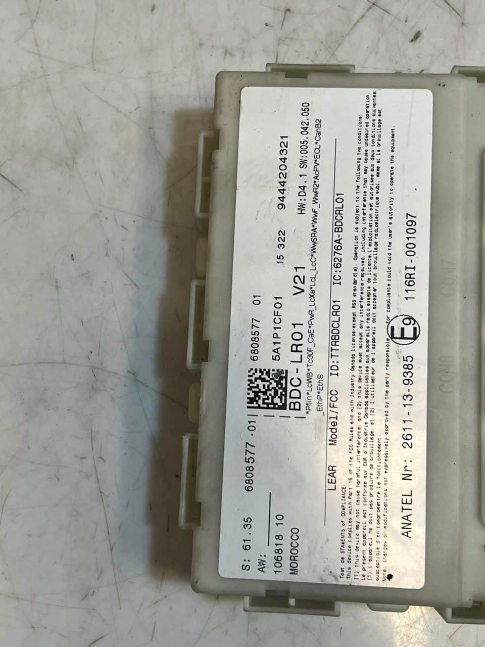 2015 MINI COOPER F55 B38 5DOORS Engine Control Module ECU SET DME 8662843 RHD