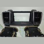 Load image into Gallery viewer, 12-16 Mercedes W166 Dash Dashboard Center \ Left &amp; Right A/C Air Bezel Trim Set