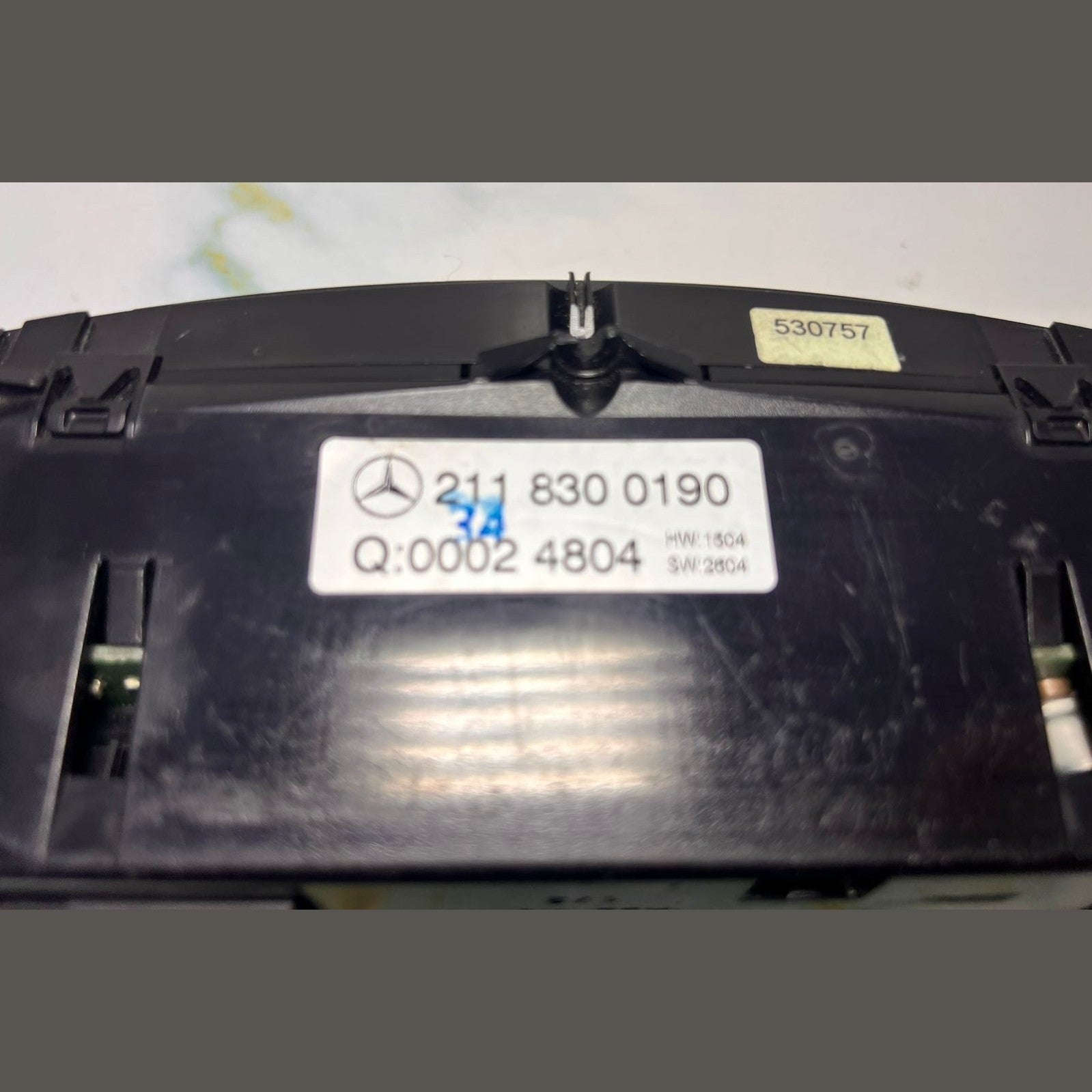 Mercedes-Benz Heater Control Panel 211 830 0190 E-Class W211 