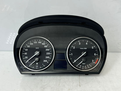 BMW 3 Series E91 LCI Instruments Combination Uncoded Km/H 9283829 OEM