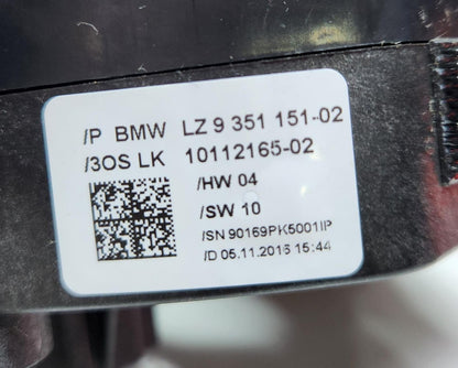 2012-2018 BMW 3 Series Steering Column Switch 9351151 1 Series F20 F21 F31 OEM