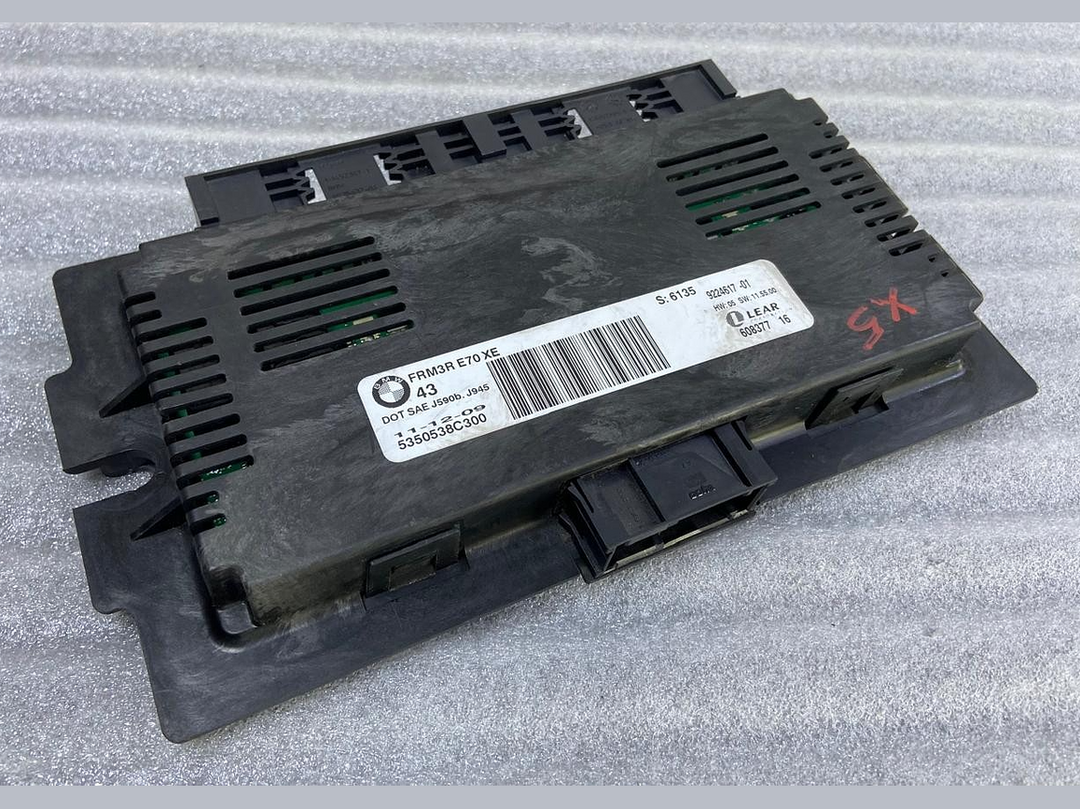 OEM BMW X5 E70 FRM LCM Footwell Lighting Control Module 9224617