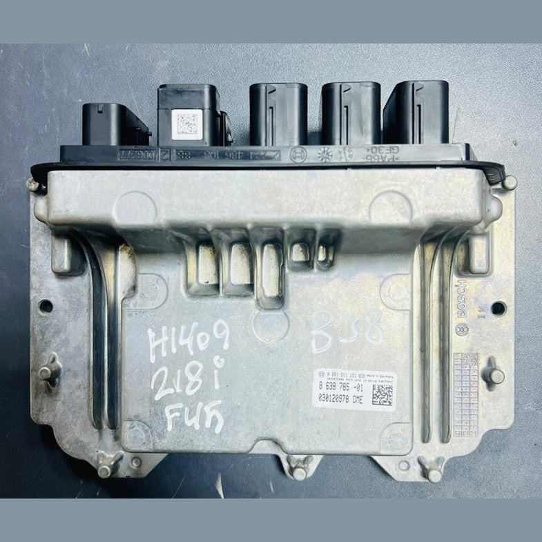 BMW 218i B38 F45 MOTORSTEUERGERÄT MODUL ECM DME 8638785