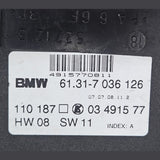 BMW E46, 6 Series E63, X3 E83 Right side Seat Control Switch 7036126 OEM