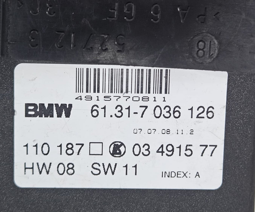BMW E46, 6 Series E63, X3 E83 Right side Seat Control Switch 7036126 OEM