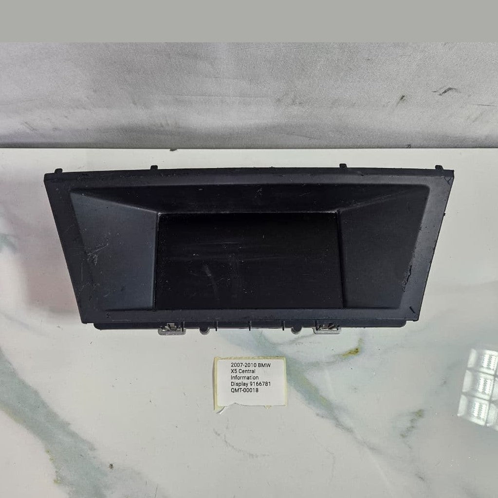 2007-2010 BMW X5 Central Information Display 9166781
