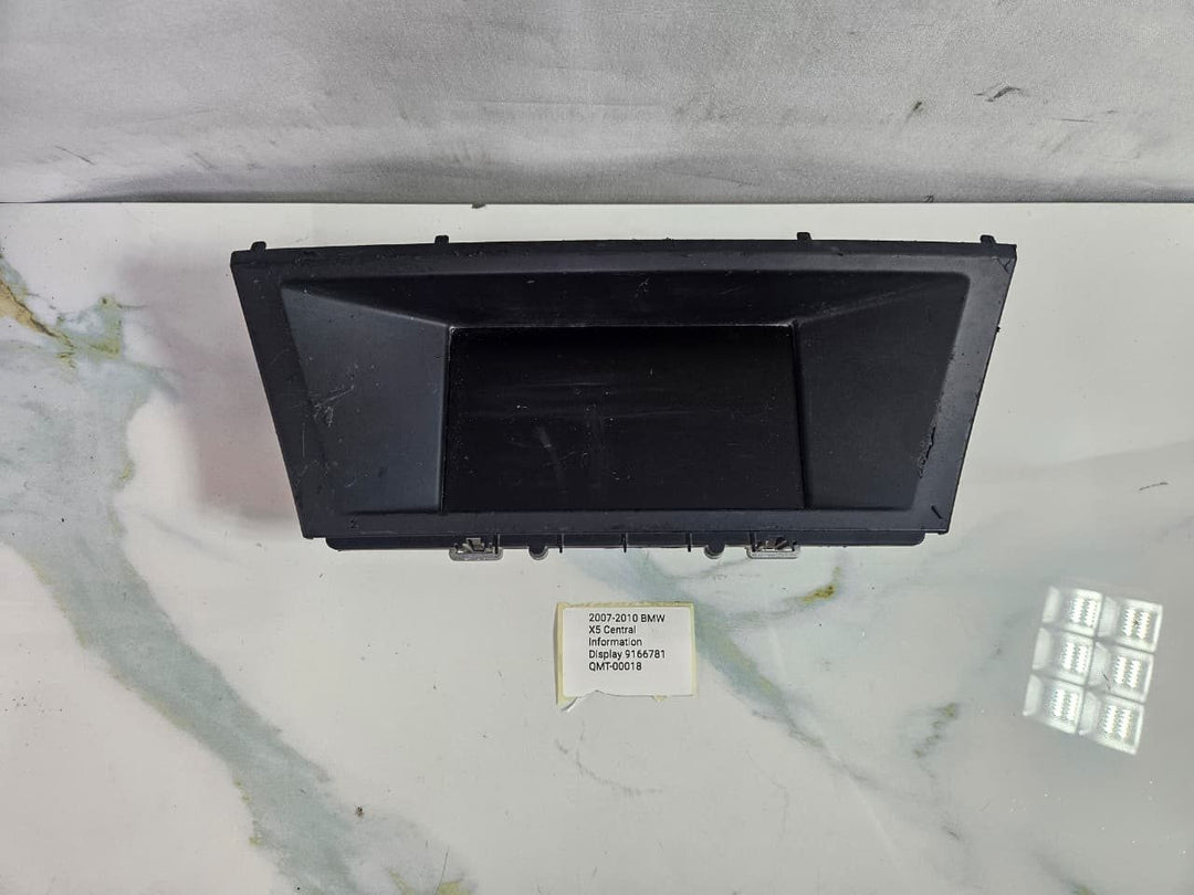 2007-2010 BMW X5 Central Information Display 9166781