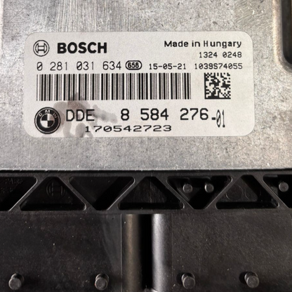 BMW 320d N47 F31 ENGINE CONTROL UNIT ECU SET DDE 8584276