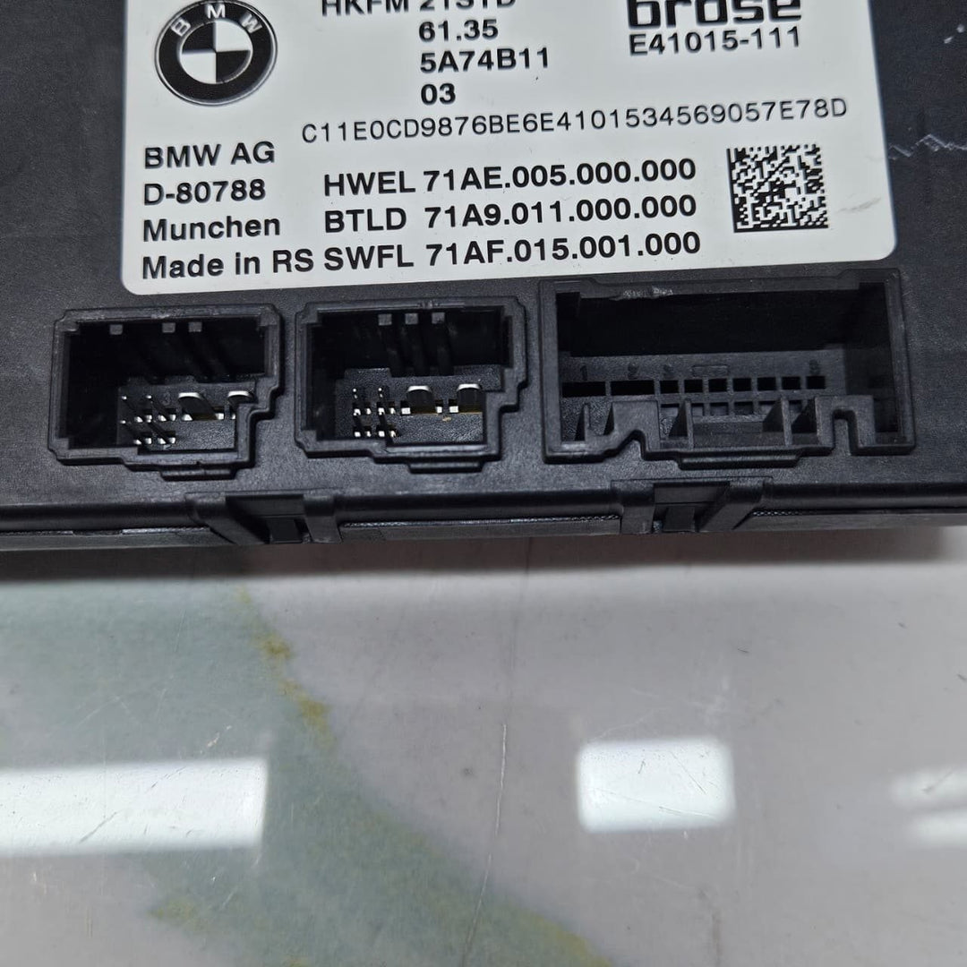 23-25 BMW X1 G70,X1 U11, X2 U10 Tailgate Lift Control Unit Trunk Module 5A74B11