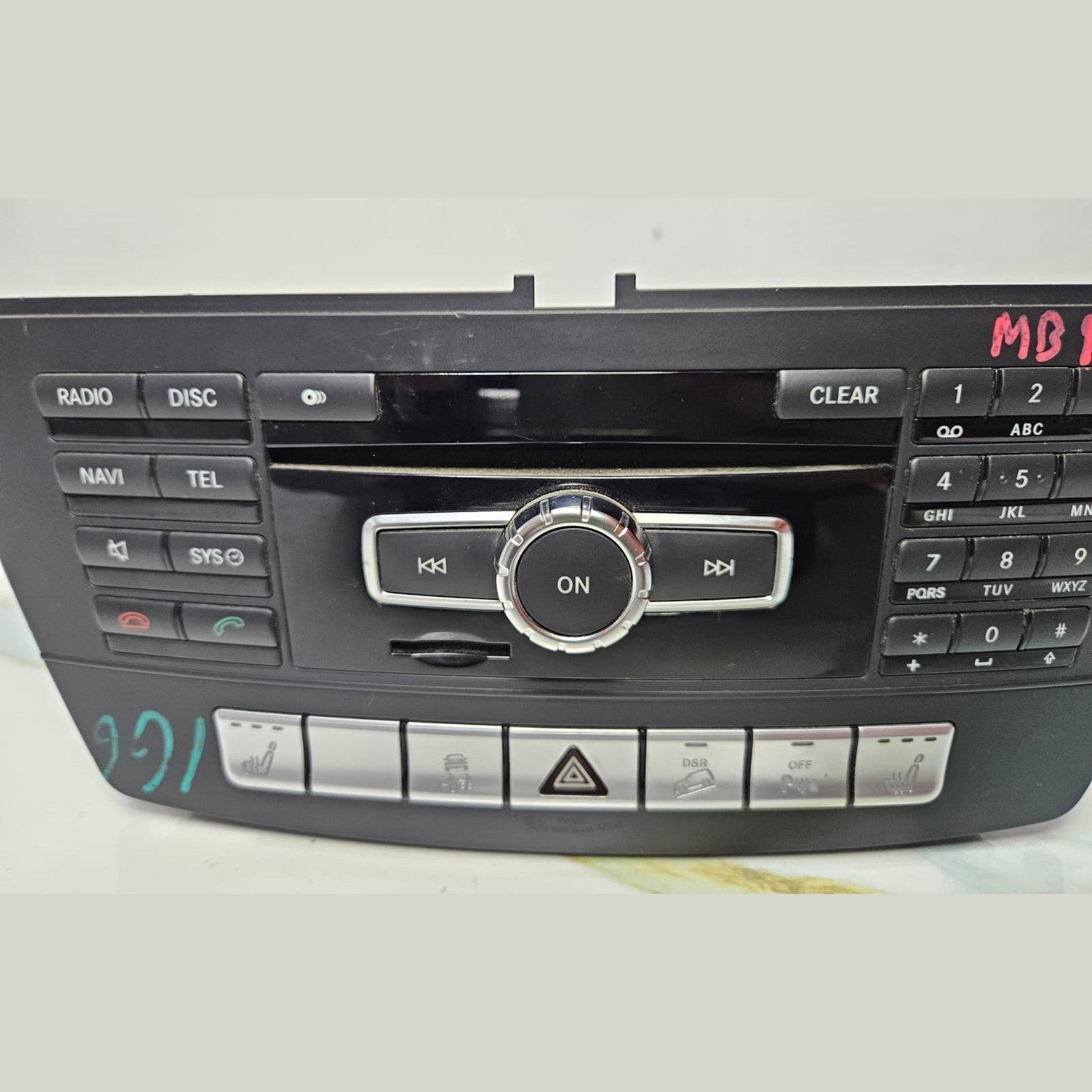 13-16 Mercedes-Benz W166 ML GLE Radio Audio Head Unit CD Player A166 9002109 OEM