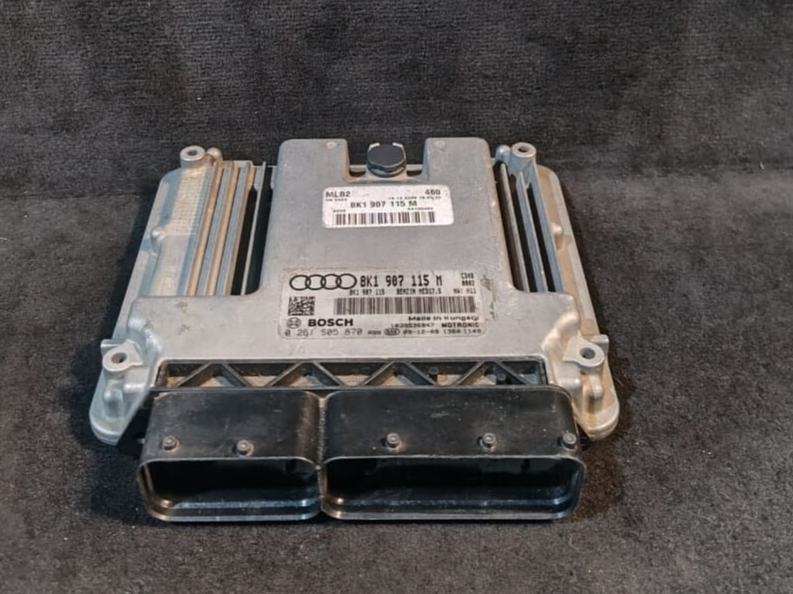 AUDI  A4 B8 A5 8T 1.8 TFSI CDHB 160HP ENGINE CONTROL UNIT AUTOMATIC - 8K1907115M