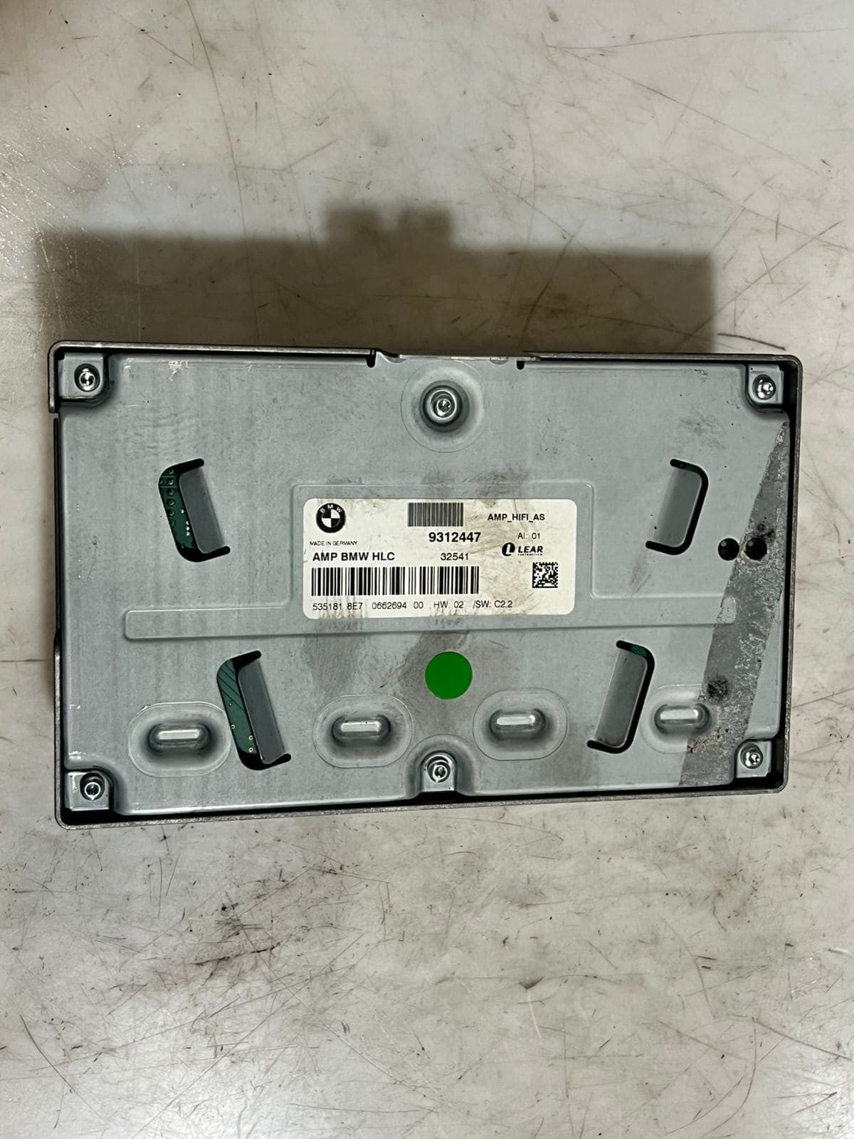 2012-2015 BMW 320i 3 Series F30 F31 F35 328I Audio Amplifier 9312447 OEM