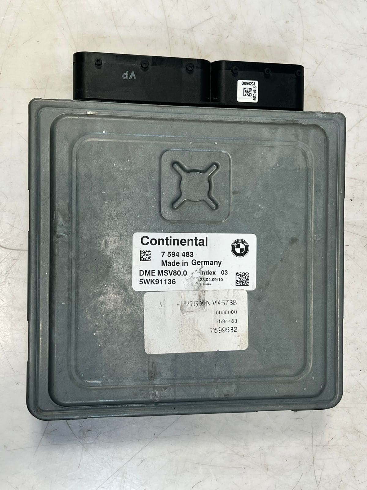 BMW  MSV80.0 528I 328I Engine Control Unit ECU 7594483 5WK91136