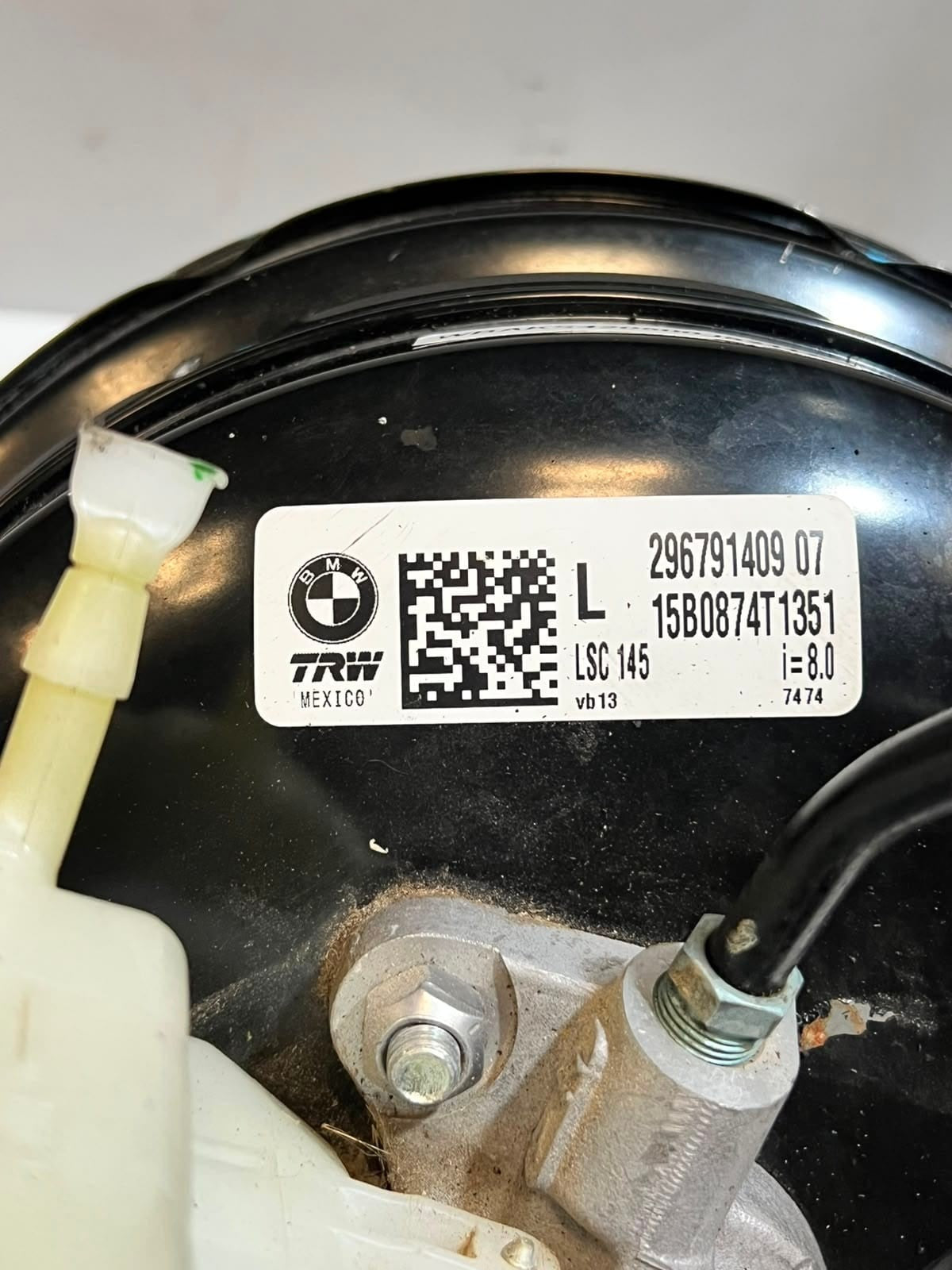 2016-2018 BMW X5 F15 F85 F16 X6 Brake Booster SERVO MASTER CYLINDER 2967914