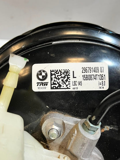 2016-2018 BMW X5 F15 F85 F16 X6 Brake Booster SERVO MASTER CYLINDER 2967914