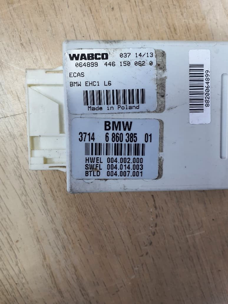 2009-2015 BMW 750Li Air Suspension Control Module 6860385 F07 7' F01 F Series 