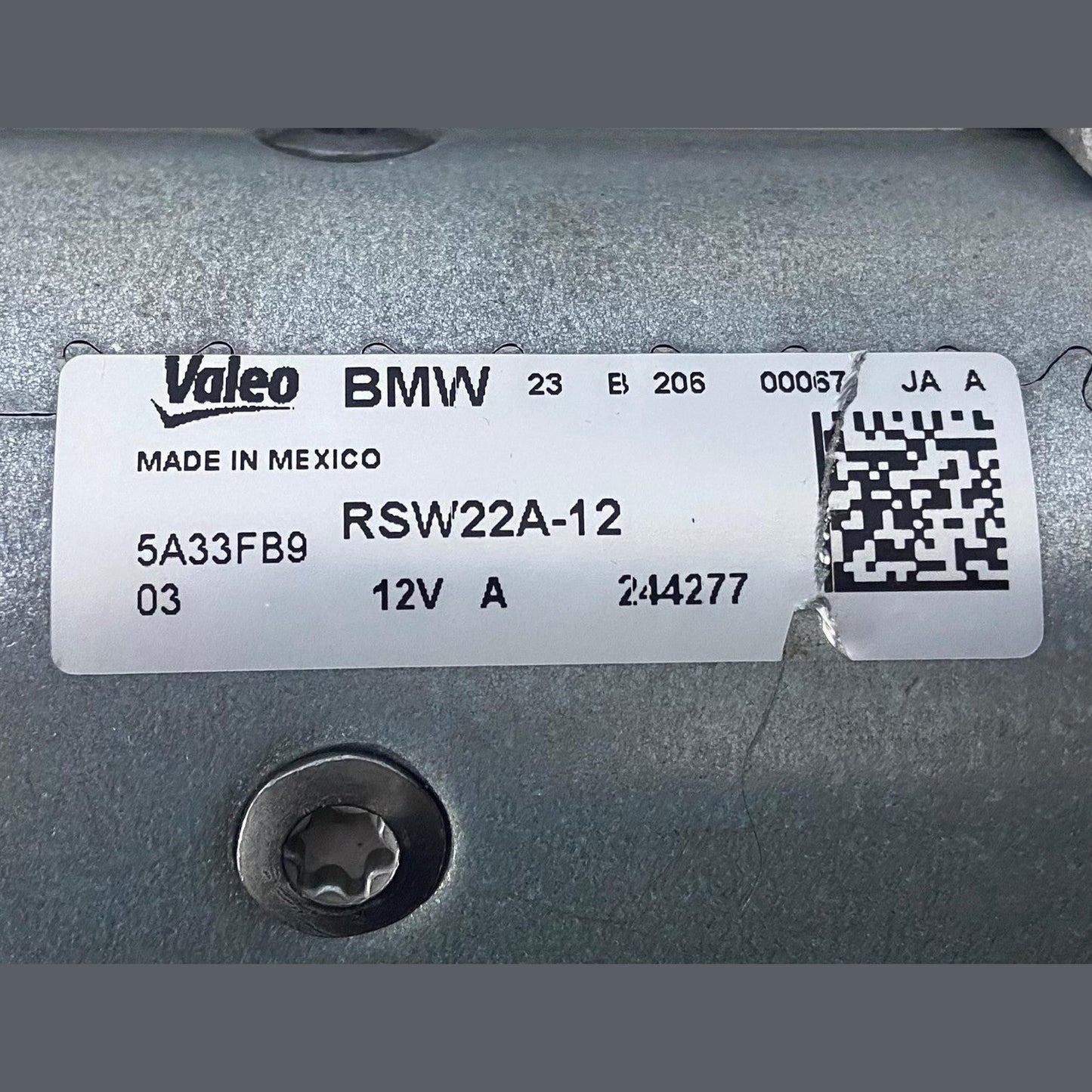 OEM BMW 3 4 5 Series G20 G22 G30 320d 420d ENGINE Starter Motor 5A33FB9 20 km