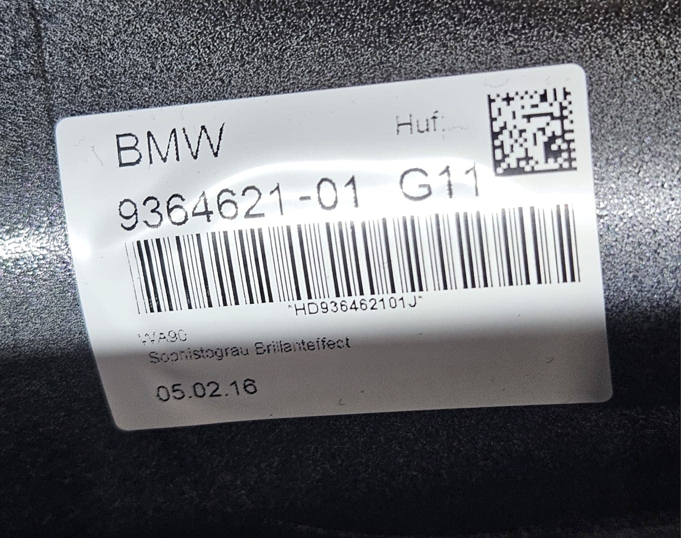 2018 BMW 540d xDrive G11 G12 Roof Antenna Cover 9364621 OEM