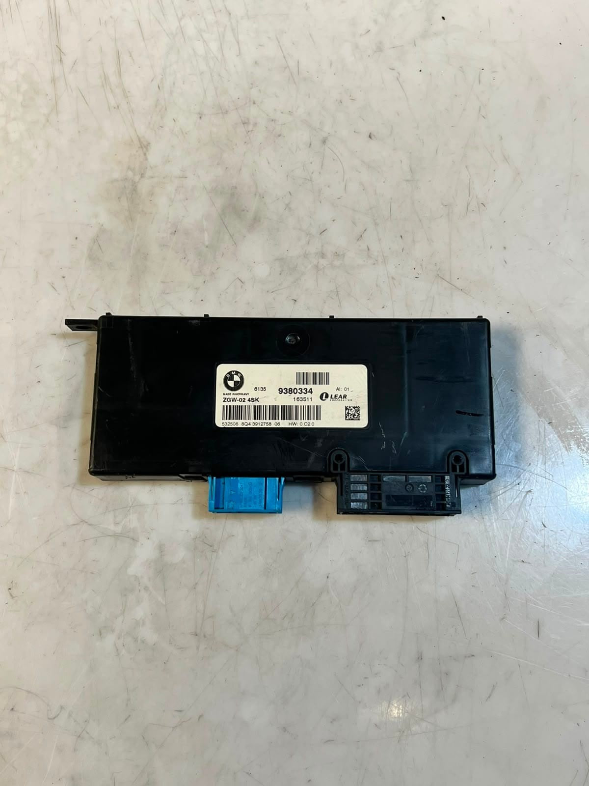 2011-2018 BMW X3 F25 X4 F26 Central Gateway Control Module 9380334 OEM