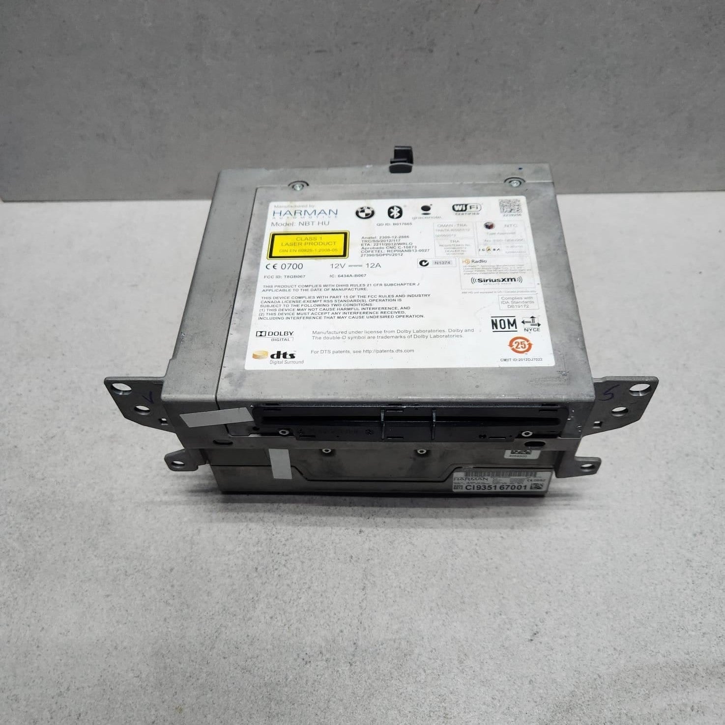 2013-2018 BMW X5 Navigation Head Unit 9351670 X5 F15 X6 F16 3 Series F30 5Series