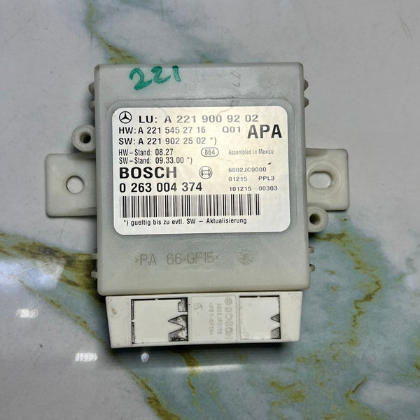 2011 Mercedes-Benz S500 Parktronic Control Unit A2219009202 S-Class W221