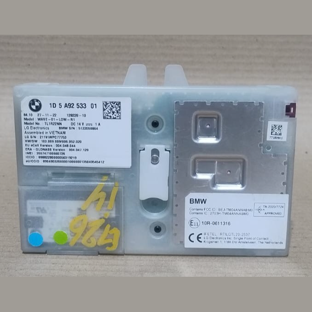 BMW X1 G26 i4 U11 BLUETOOTH TELECOMMUNICATION MODULE 1D 5A92533